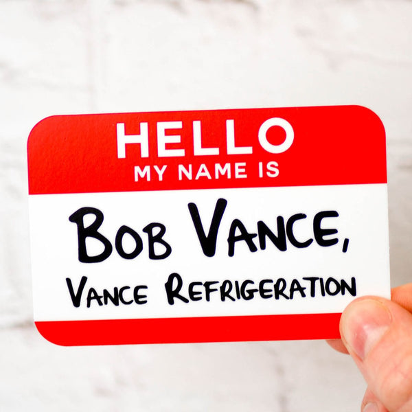 Bob Vance, Vance Refrigeration... Vinyl Sticker - M E R I W E T H E R