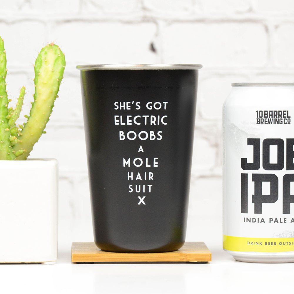 She's Got Electric Mistaken Lyrics Pint Funny Gift