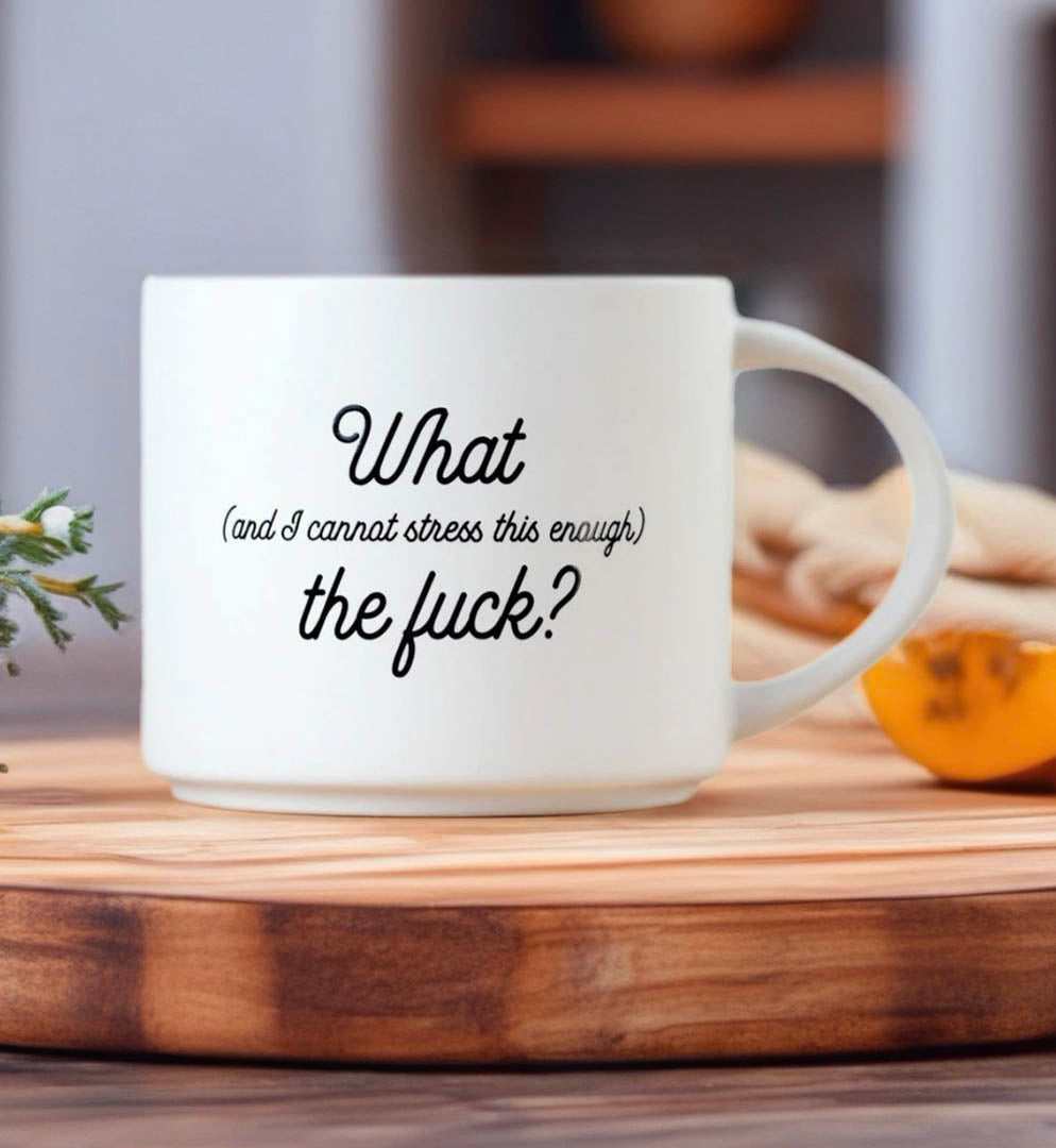 I cannot stress this enough... Ceramic Mug