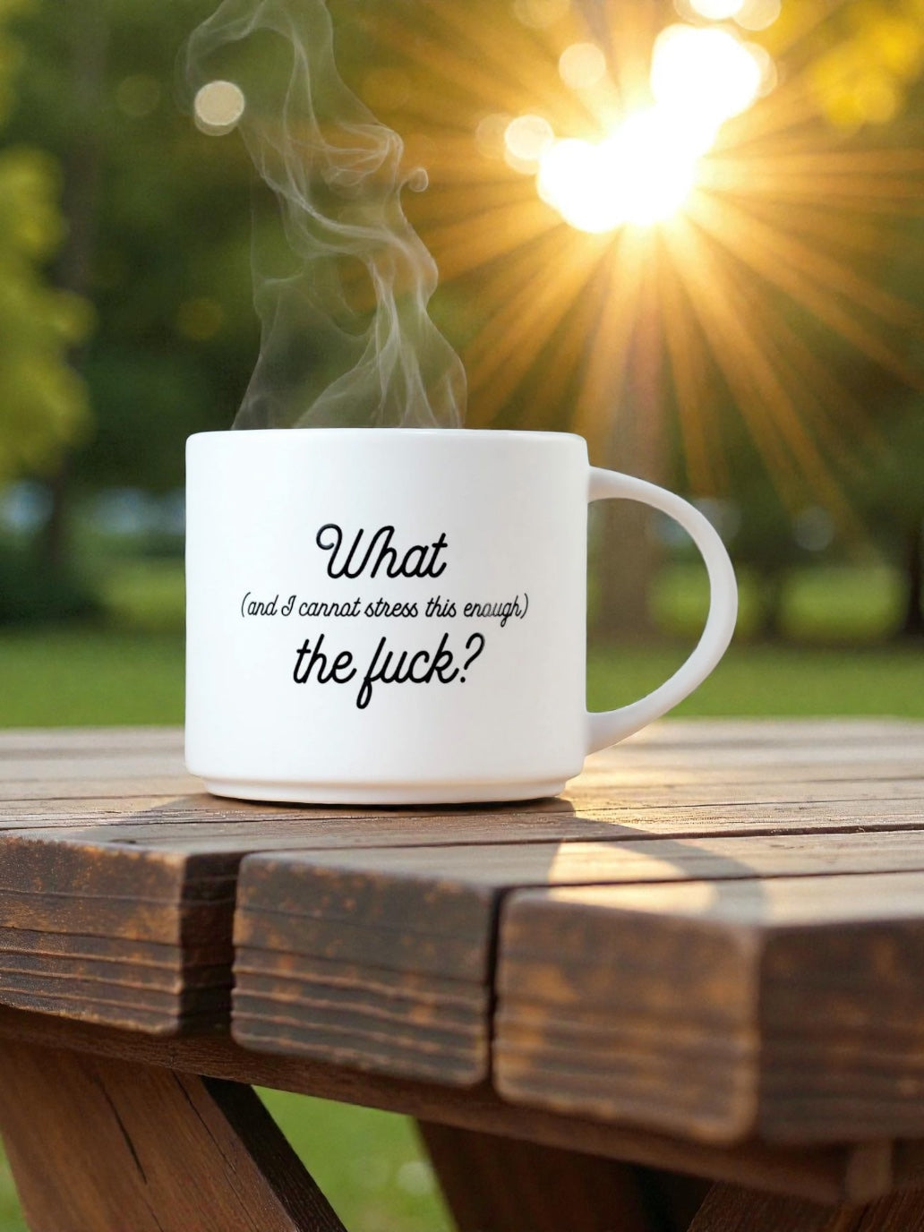 I cannot stress this enough... Ceramic Mug