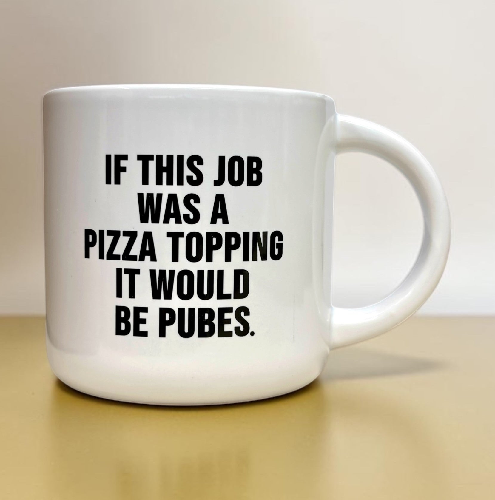 Pizza Topping... Coffee Mug.