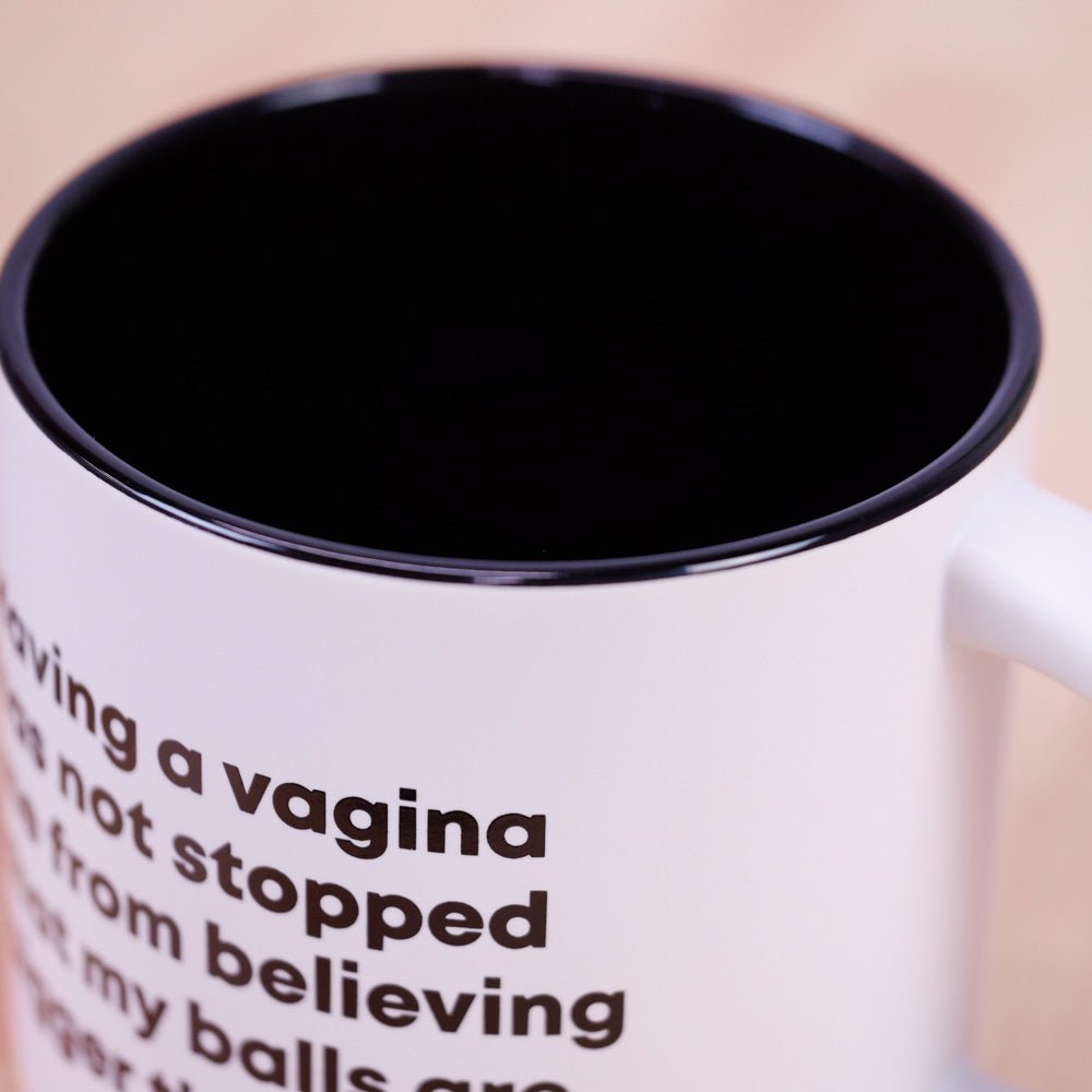 Bigger Balls... Coffee Mug - M E R I W E T H E R