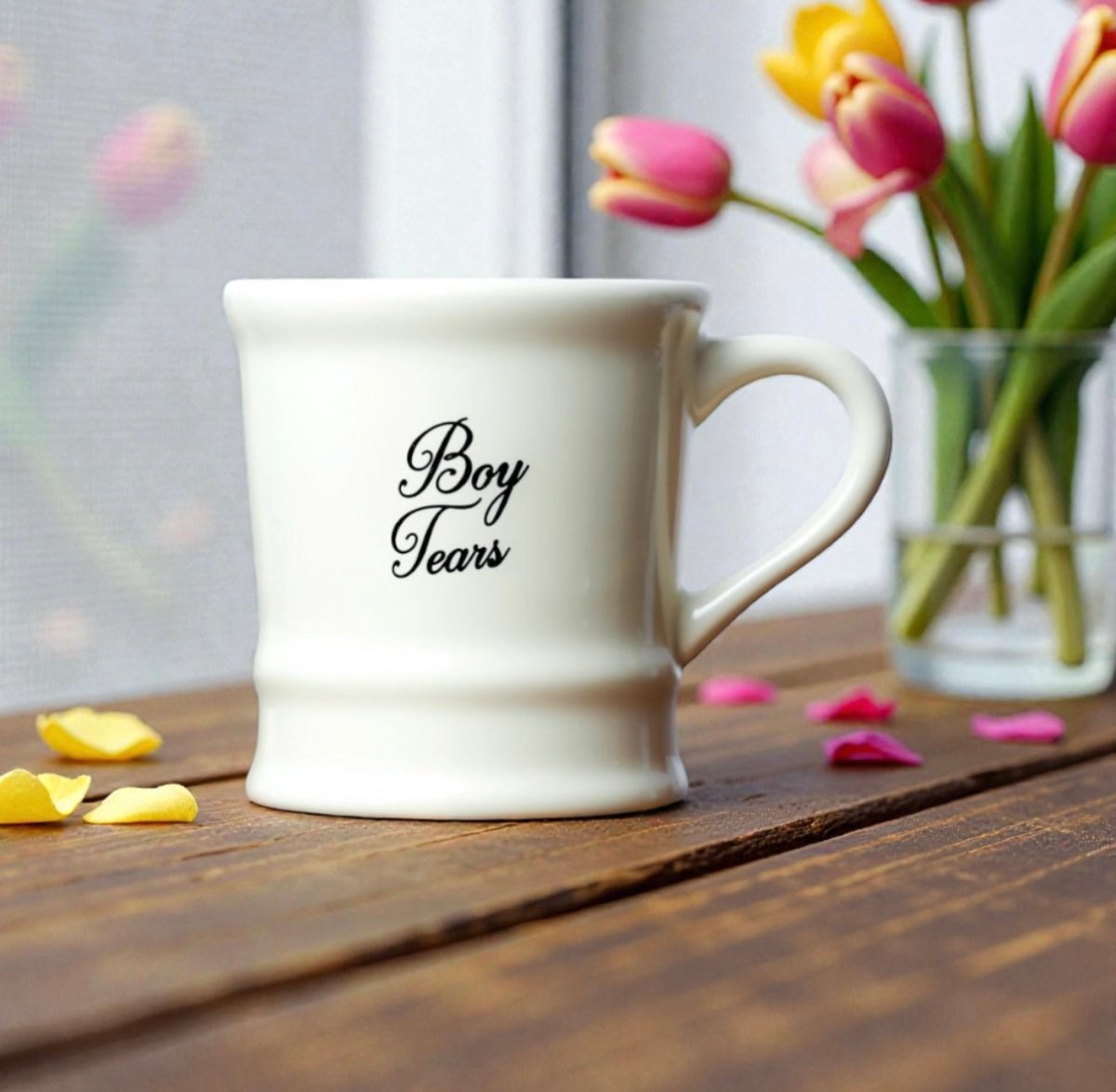 Boy Tears... Ceramic Mug - M E R I W E T H E R
