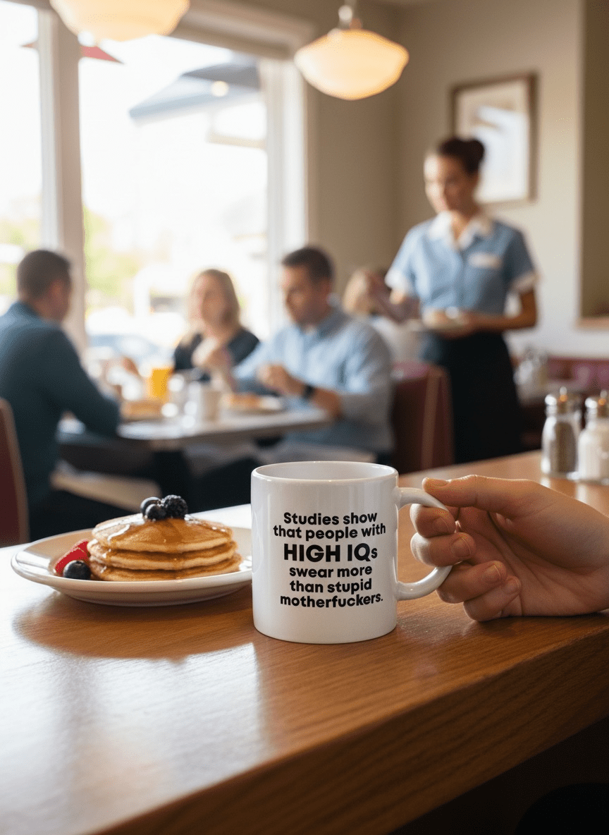High IQs... Coffee Mug - M E R I W E T H E R