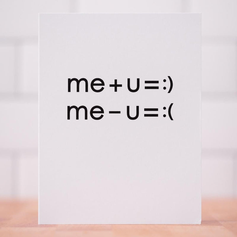 Me + U... Love Card - M E R I W E T H E R