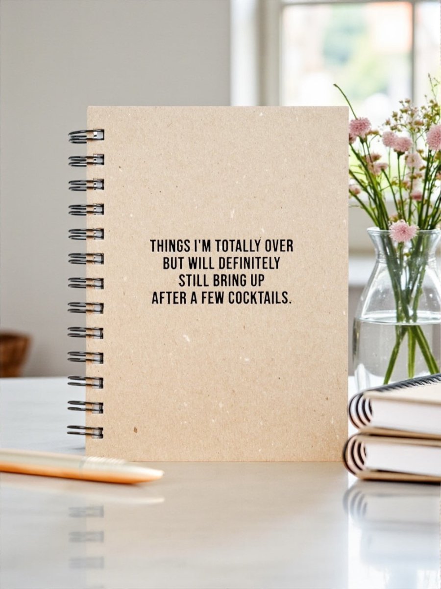 Things I'm totally over... Letter Pressed Journal - M E R I W E T H E R