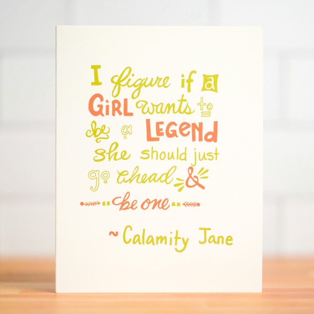 Be a legend... Besties Card - M E R I W E T H E R