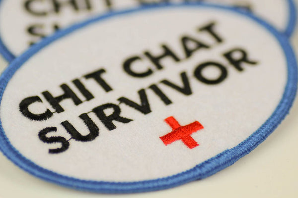 Chit Chat Survivor... Patch. - M E R I W E T H E R
