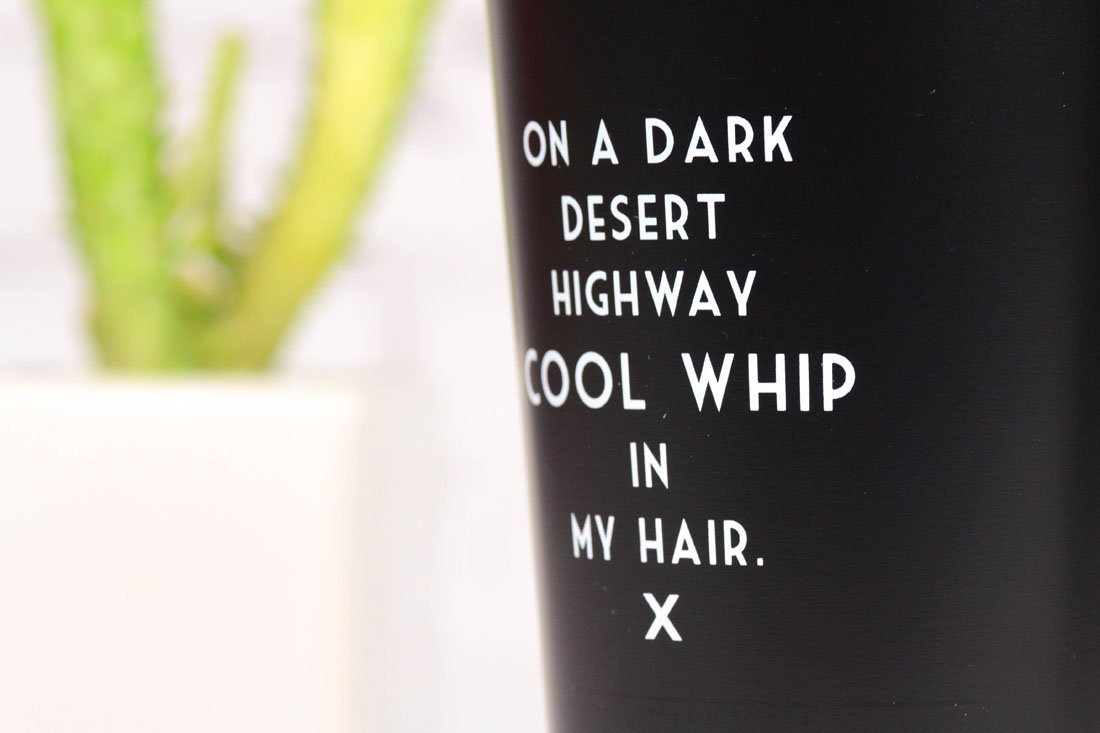 Cool whip in my hair - Mistaken Lyrics Pint Glass - M E R I W E T H E R