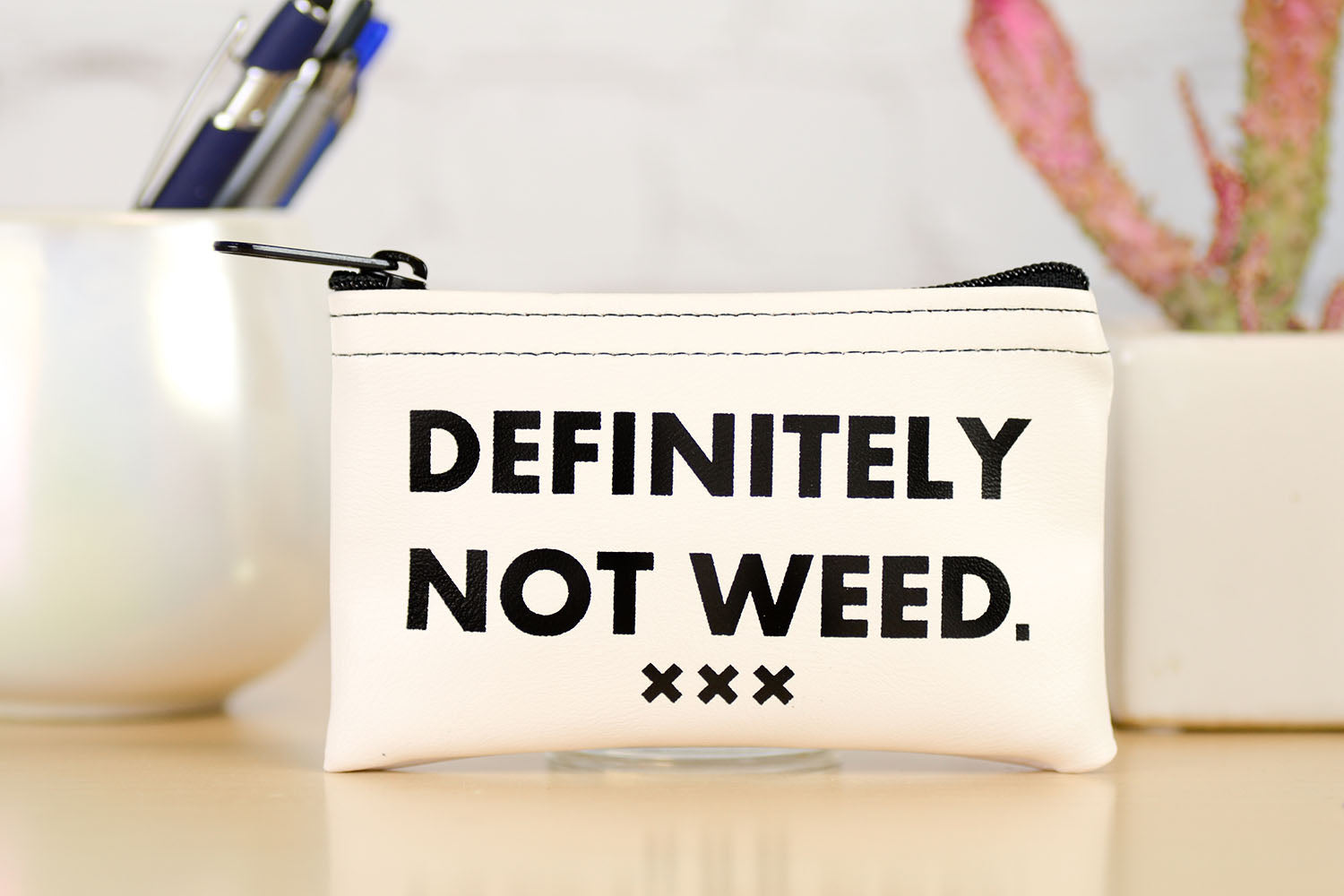 Definitely Not Weed... Stash Pouch. - M E R I W E T H E R