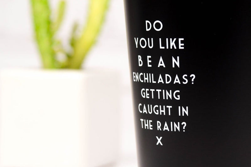 Do You Like Bean Enchiladas? Wrong Lyrics Pint Glass. - M E R I W E T H E R