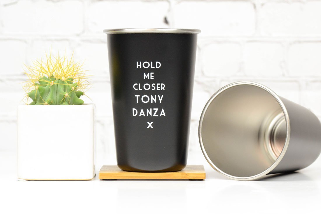 Hold Me Closer Tony Danza - Misheard Lyrics Pint Glass - M E R I W E T H E R