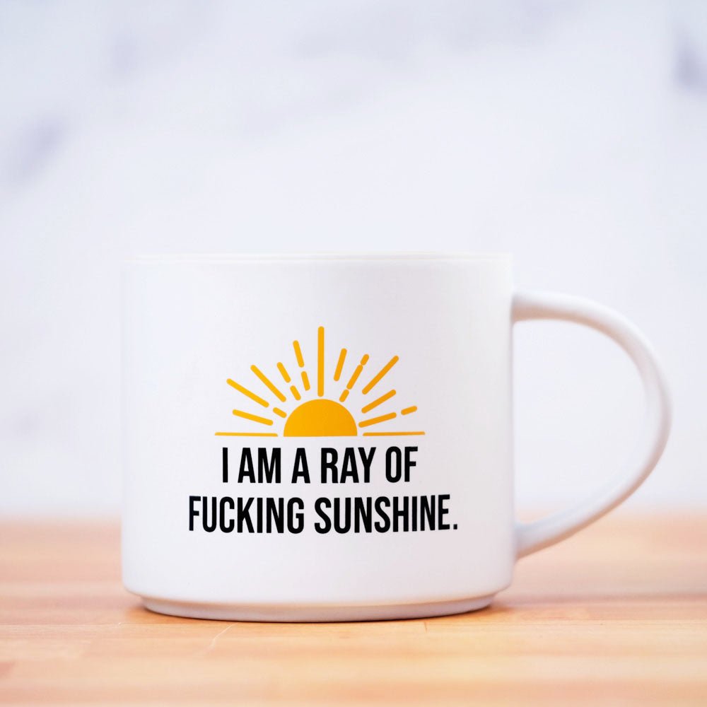 I am a ray of fucking sunshine... Ceramic Mug - M E R I W E T H E R