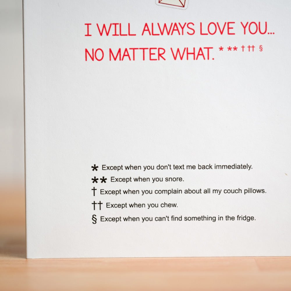 I will always love you* ** Love card - M E R I W E T H E R