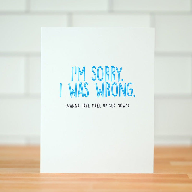 I'm sorry. I was wrong... Love card - M E R I W E T H E R