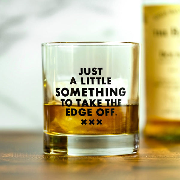 Just a little something... Gentleman's Whiskey Glass - M E R I W E T H E R