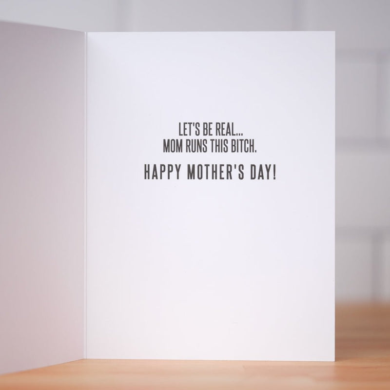 Man of the House… Mother’s Day Card - M E R I W E T H E R