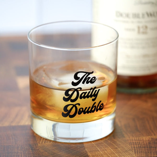 The Daily Double... Gentleman's Whiskey Glass - M E R I W E T H E R