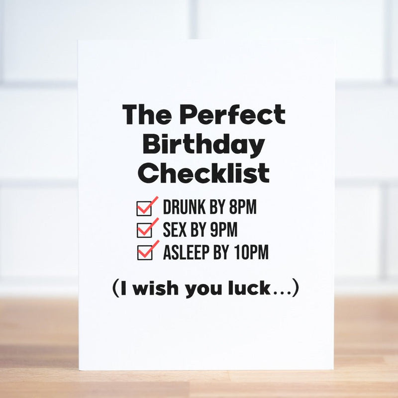The Perfect Birthday... Birthday card - M E R I W E T H E R